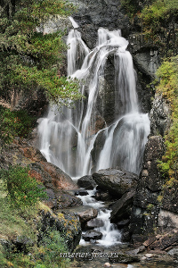 Водопад Куркурек. Курайский хребет. Алтай (3016)