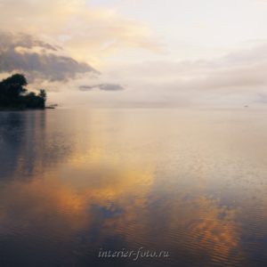 Рассвет на Телецком озере