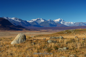 Вершины Южного Алтая во главе с горой Джагыртау