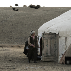 Проезжая мимо юрты - Монголия
