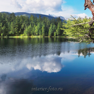 Панорамная фотография Алтай