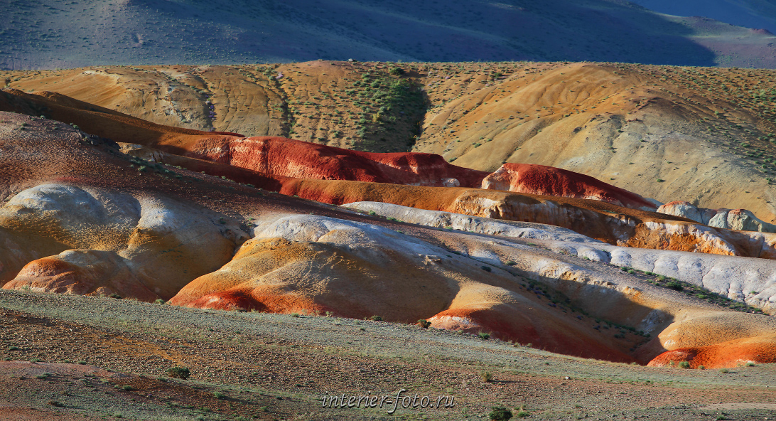 Яркий пейзаж Марс на Алтае
