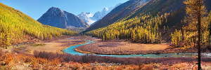 Красивая река Алтай